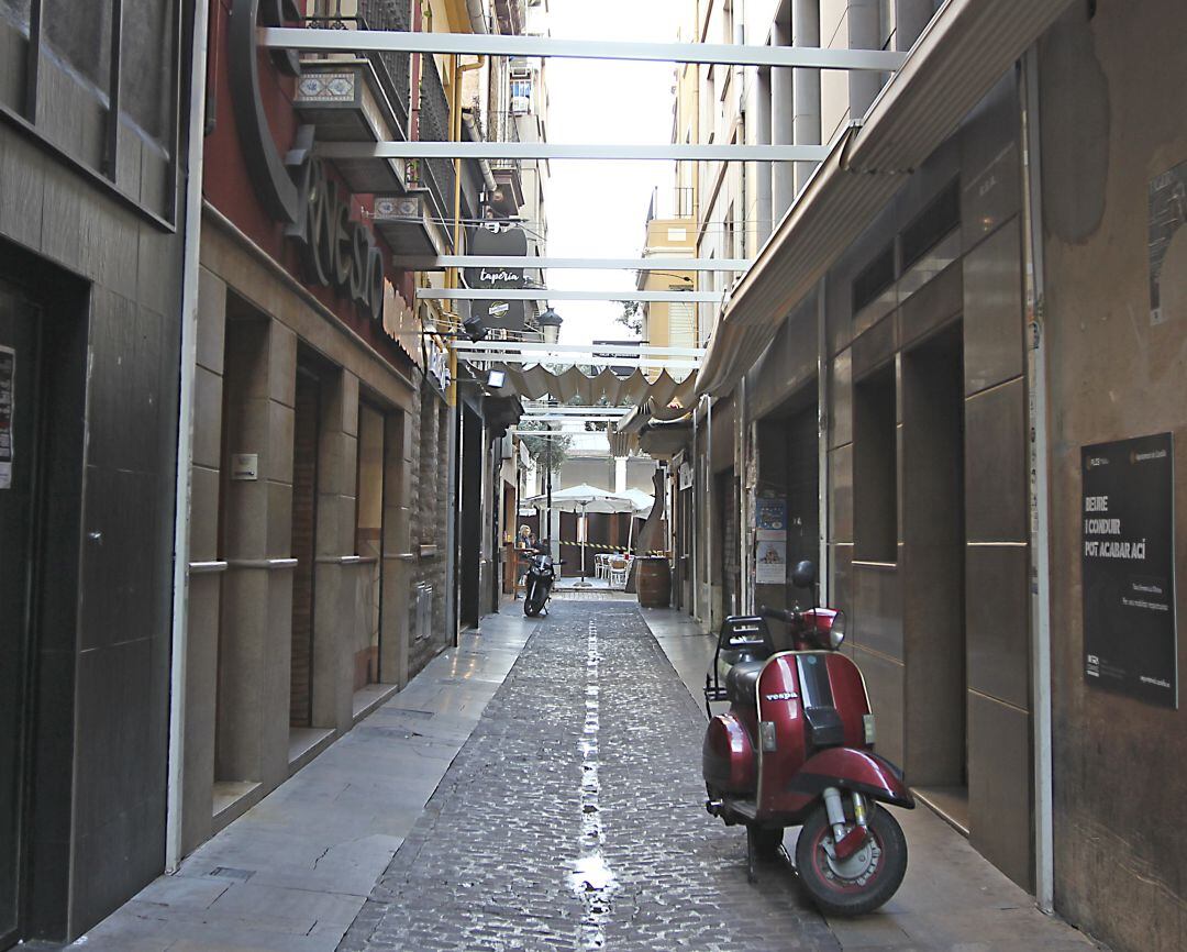 Zona de las tascas de Castellón