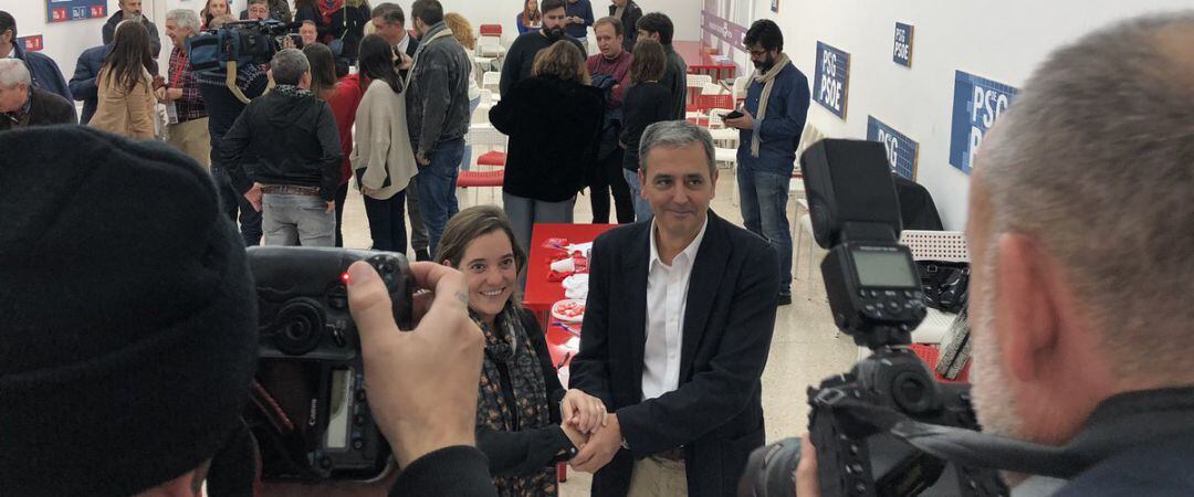 Aspirantes a candidatos en las primarias del PSOE en A Coruña