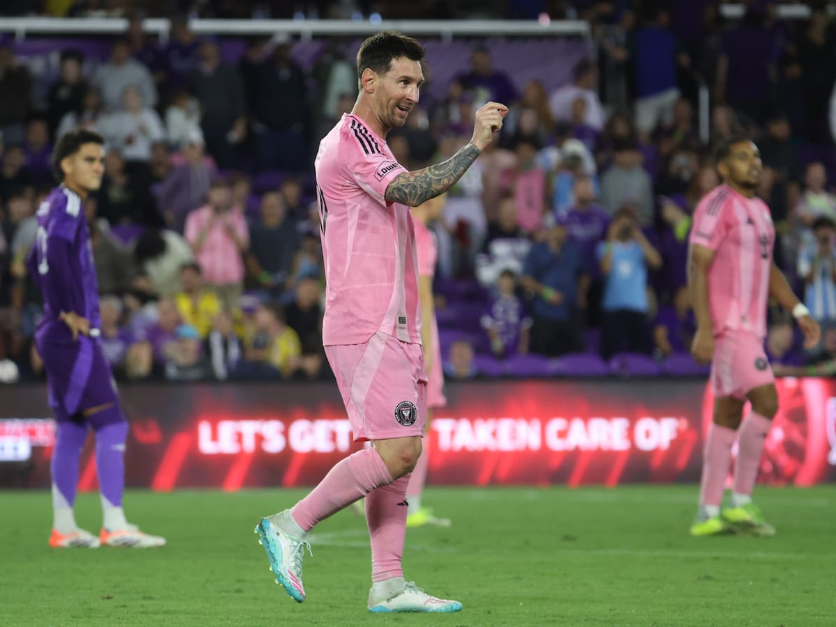 El Messi más canchero: así dedicó su gol al banquillo del Orlando City