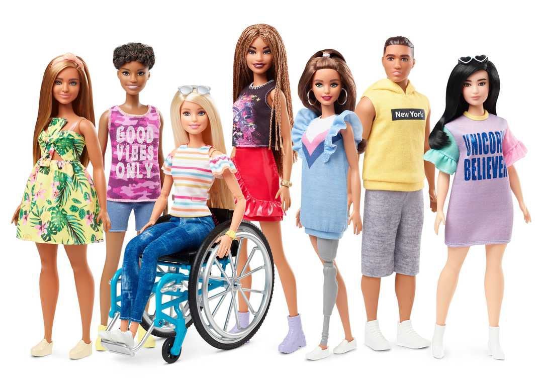 Así son las nuevas muñecas de Mattel.