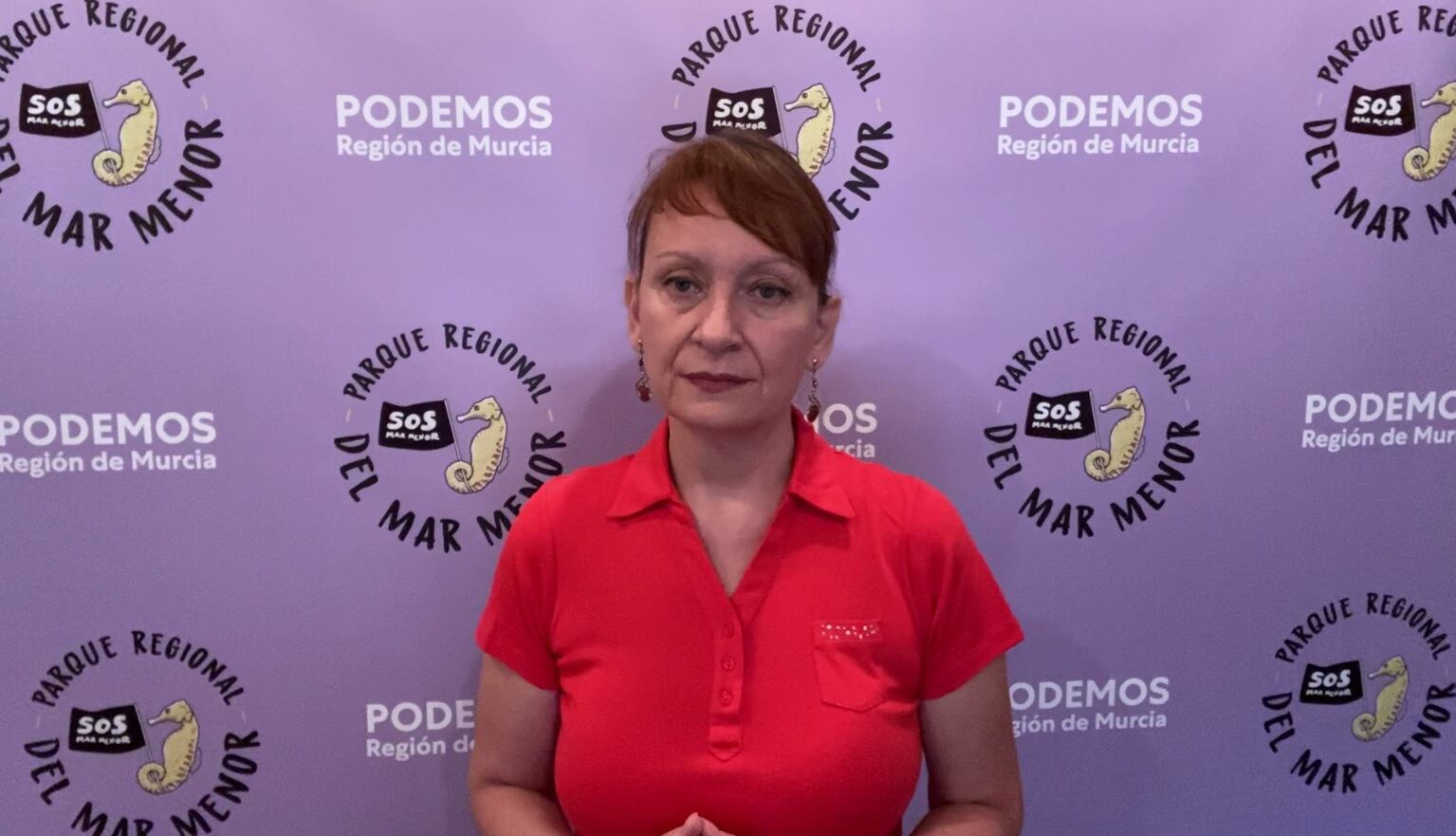 María Marín, portavoz de Podemos en la Región de Murcia, exige la dimisión del consejero Luengo / Podemos