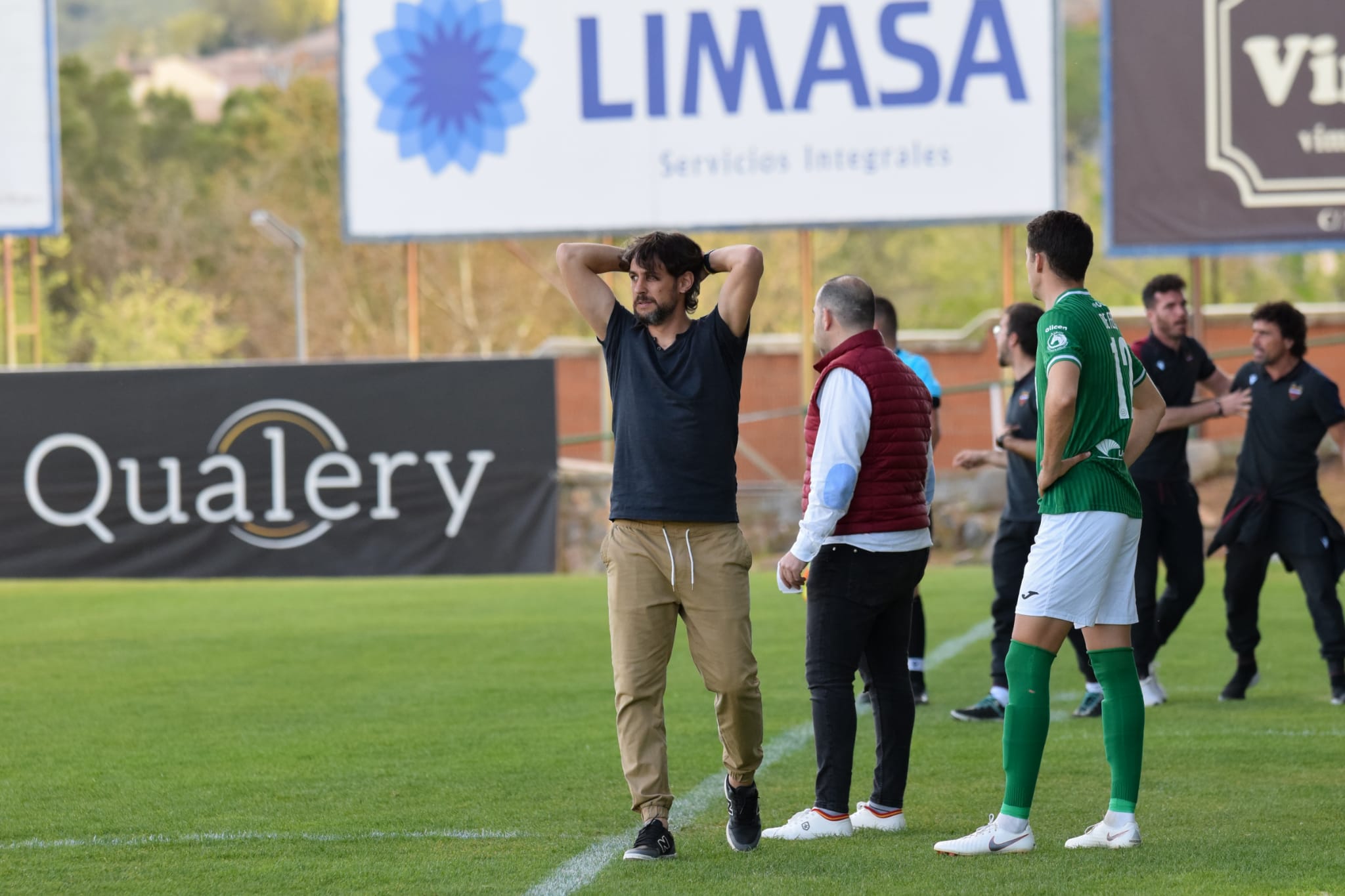 Javi Sánchez, entrenador del Toledo