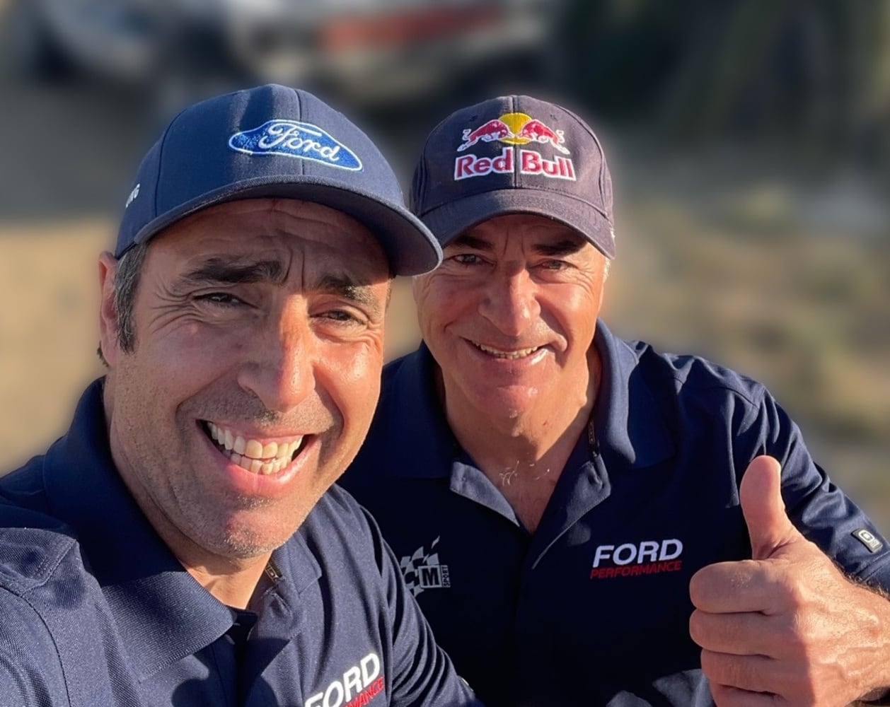 Nani Roma y Carlos Sainz anuncian su fichaje por Ford