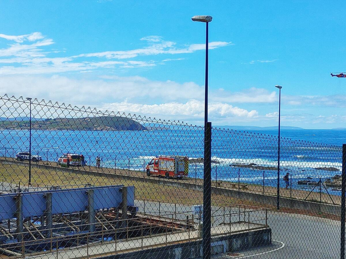 Amplio dispositivo por tierra, mar y aire en O Portiño tras una falsa alarma por desaparición