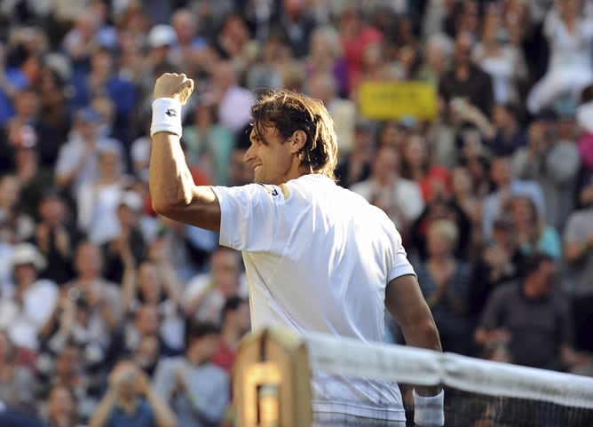 David Ferrer superó un complicado partido frente al estadounidense Andy Roddick. El alicantino tuvo que remontar y se impuso en cuatro sets al estadounidense