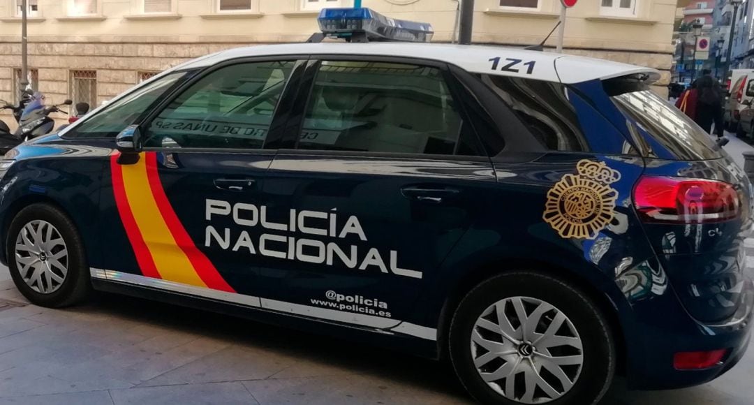 Un coche patrulla en imagen de archivo