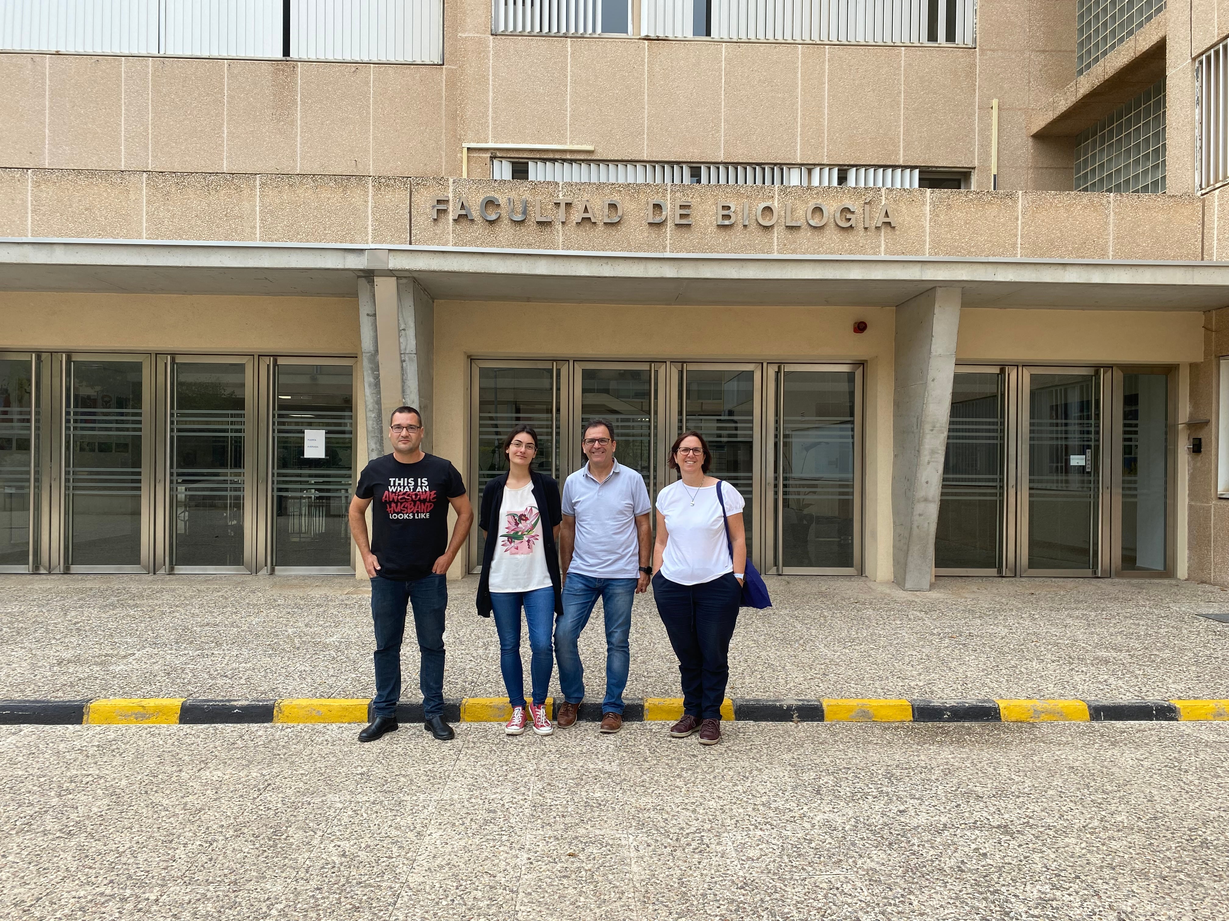 Sergio Candel, Victoriano Mulero, Silvia Martínez Subiela y Lorena Franco Martínez