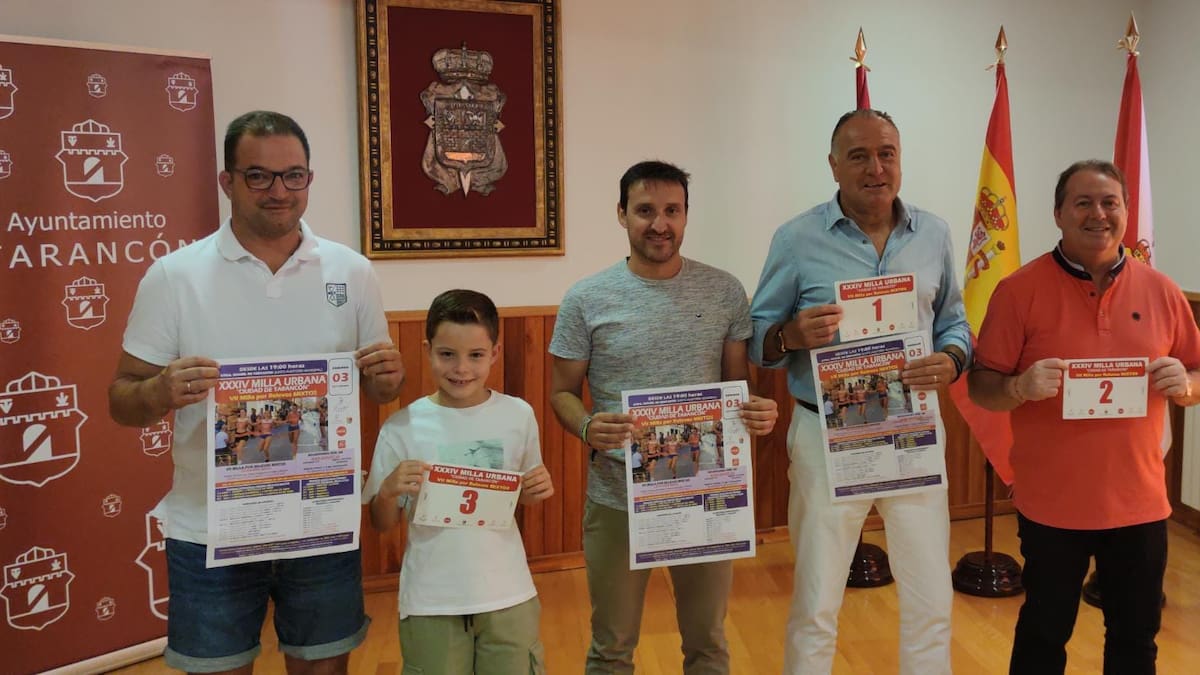 Tarancón espera la participación de 300 atletas en la XXXIV Milla Urbana "Ciudad de Tarancón"