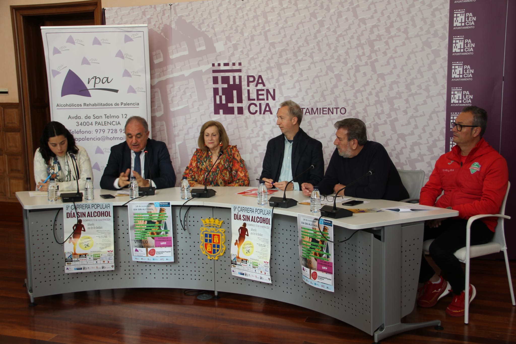 La 9 Carrera del Día Sin Alcohol llega a Palencia el 10 de noviembre para dar visibilidad al problema