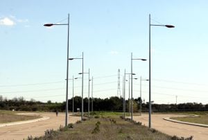 Zona de acceso al polígono del futuro nudo de acceso al Parque Empresarial Industrial de Tordesillas  
 