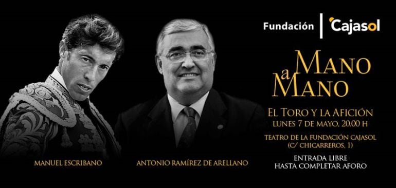 Manuel Escribano y Antonio Ramírez de Arellano protagonizan una nueva edición de los Mano a Mano de Cajasol