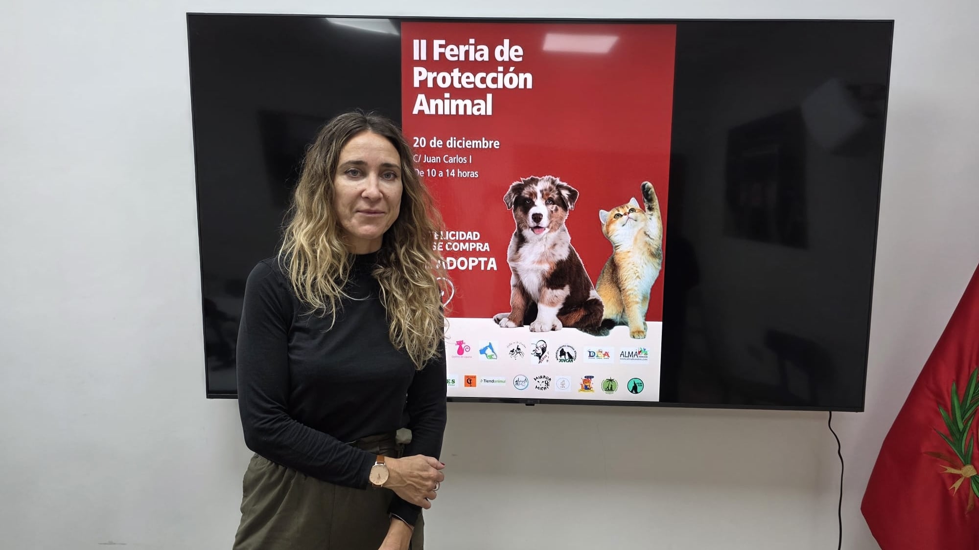 Cristina Rodríguez, concejala de Protección Animal de Elda