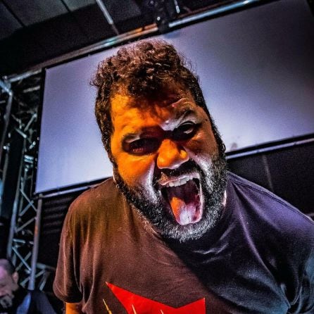 Josué Sampedro, vocalista del grupo &quot;Los Kultura&quot;