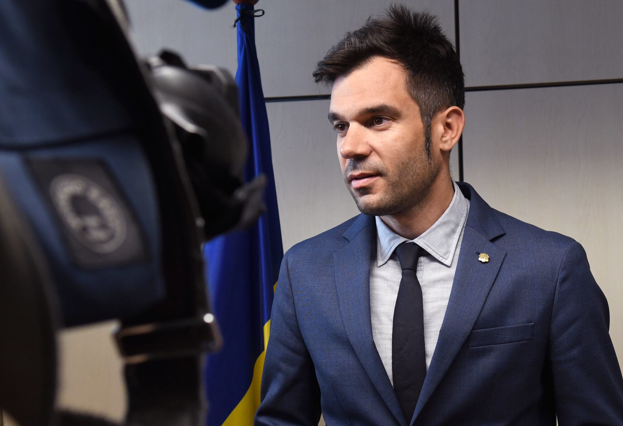 El secretari d'Estat de Transició Energètica, Transports i Mobilitat, David Forné, aquest dilluns.