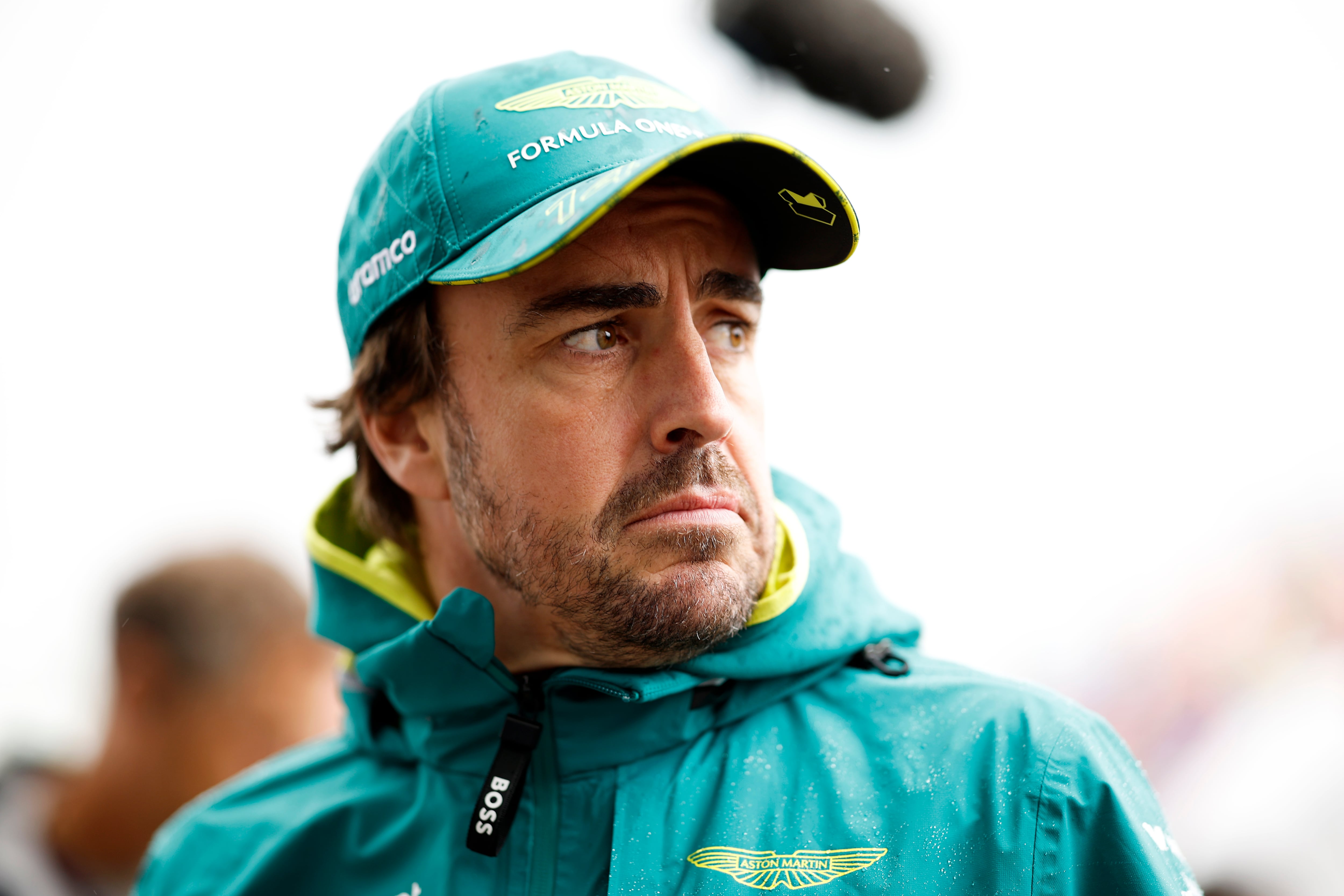 Fernando Alonso, piloto de Aston Martin, en el GP de Canadá de Fórmula 1. (Photo by Chris Graythen/Getty Images)