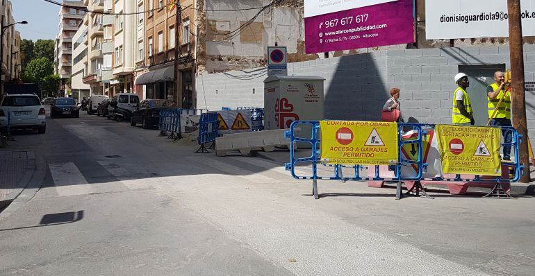 Teodoro Camino sigue cortadas por obras