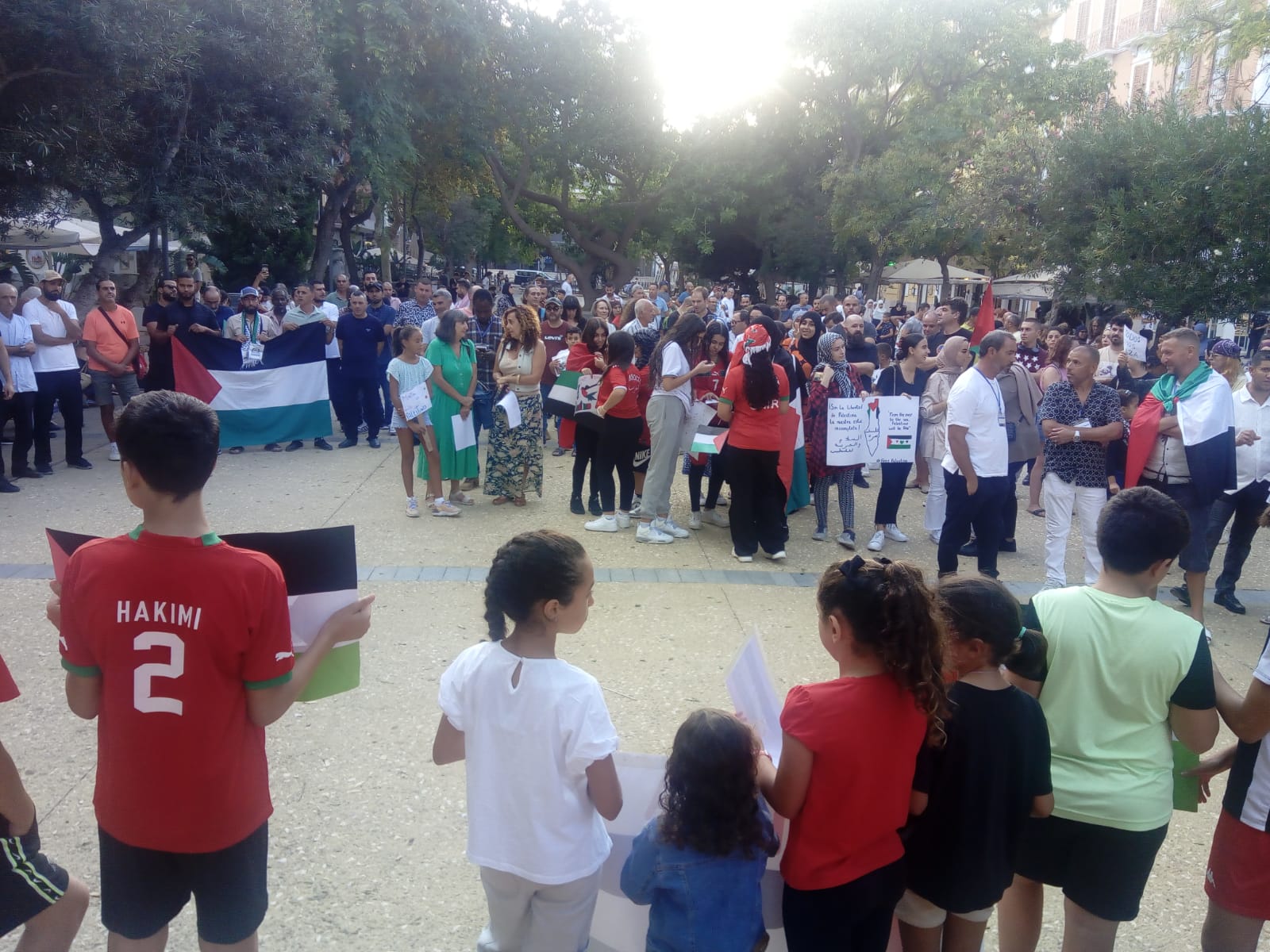 Imagen de la concentración