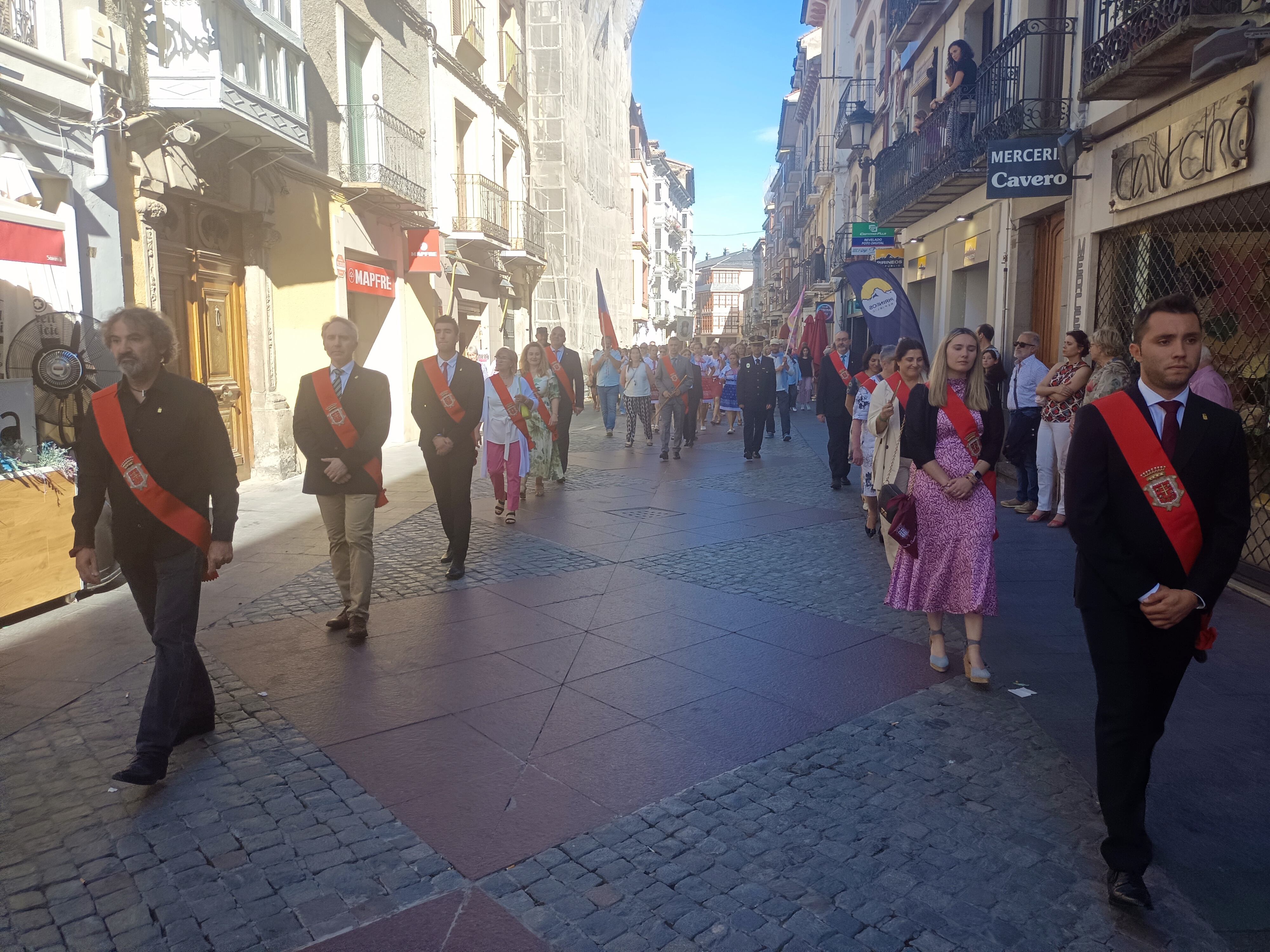 Recepción de romeros este lunes día 24