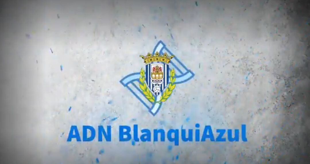 El logo de la candidatura ADN Blanquiazul a la presidencia de la Arandina.
