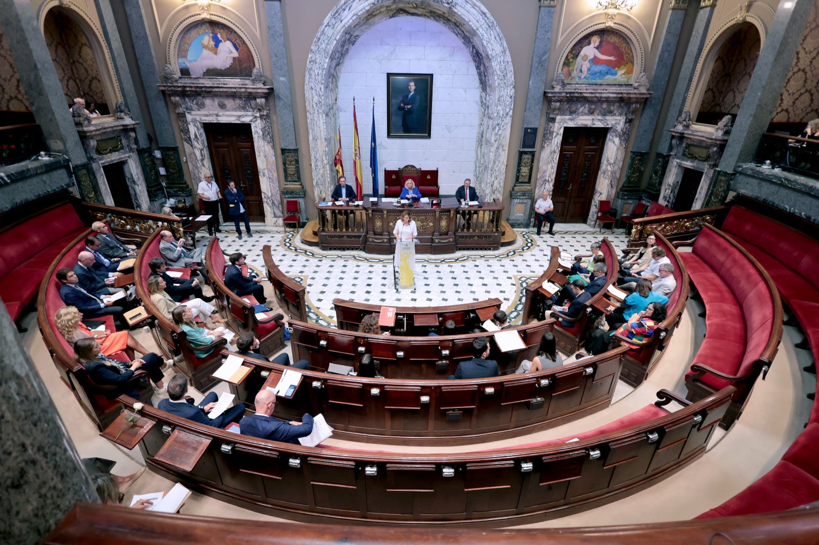 Pleno en el Ayuntamiento de València