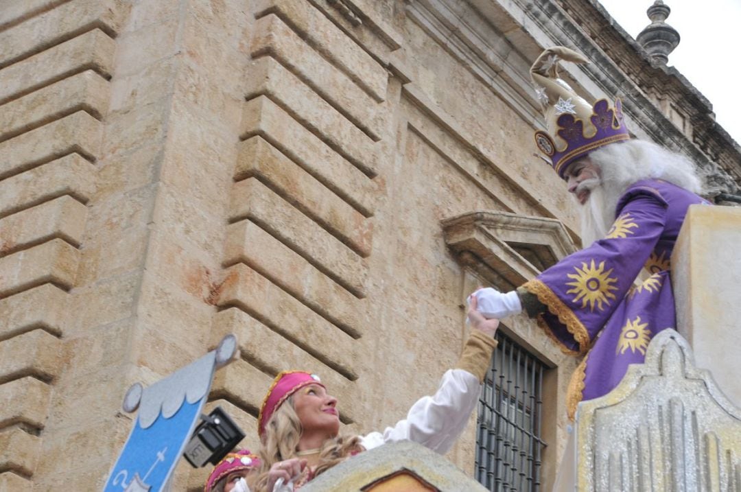 Imagen de la Cabalgata de Reyes Magos en Sevilla