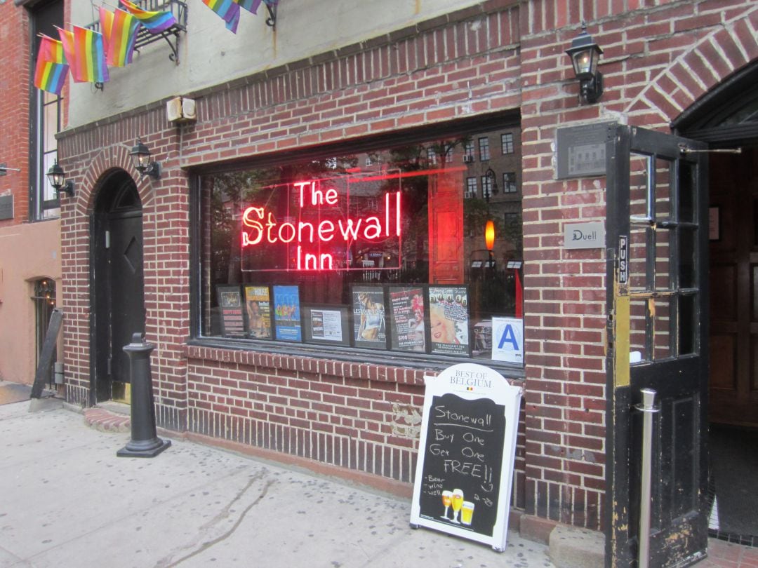 Así luce actualmente el Stonewall Inn.