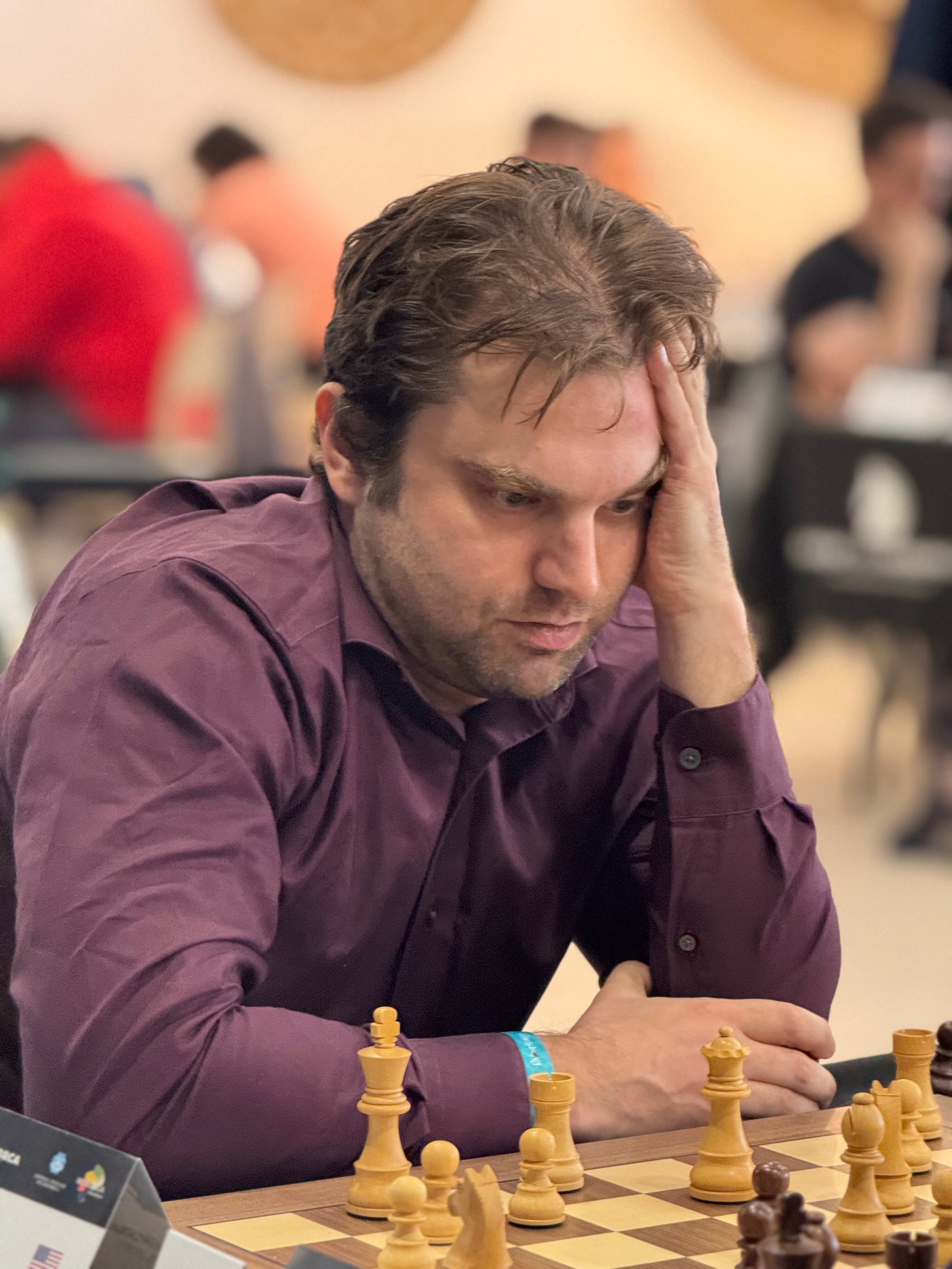 El número 2 del torneig menorquí de 2025, el GM de EEUU Sam Shankland.
