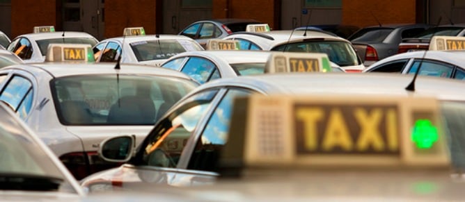 Taxis de Madrid.
