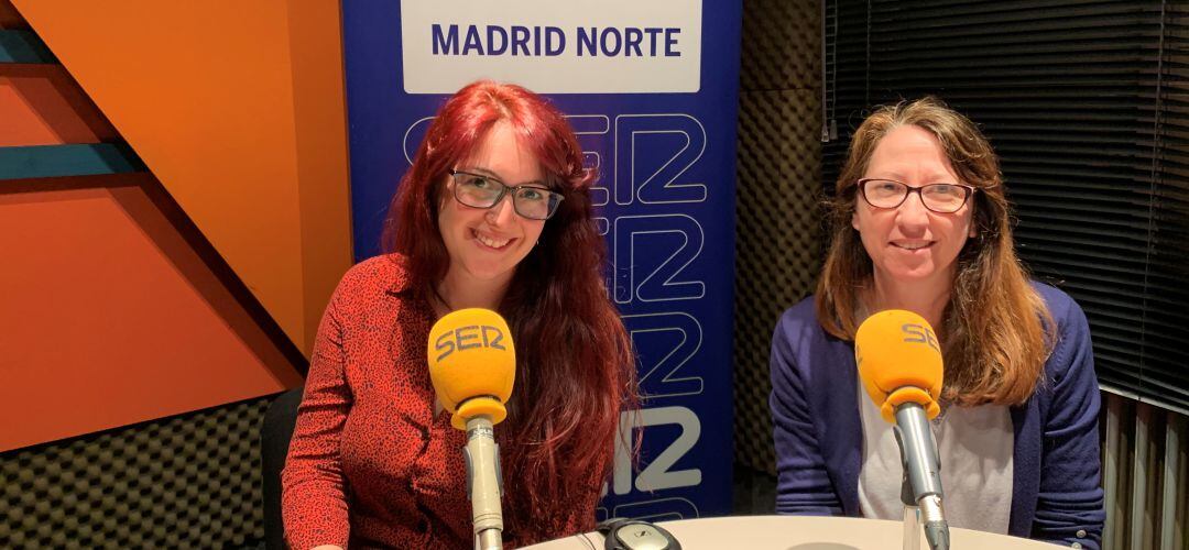 María José Aguirre, directora de APADIS y Susana Herrero, Trabajadora Social