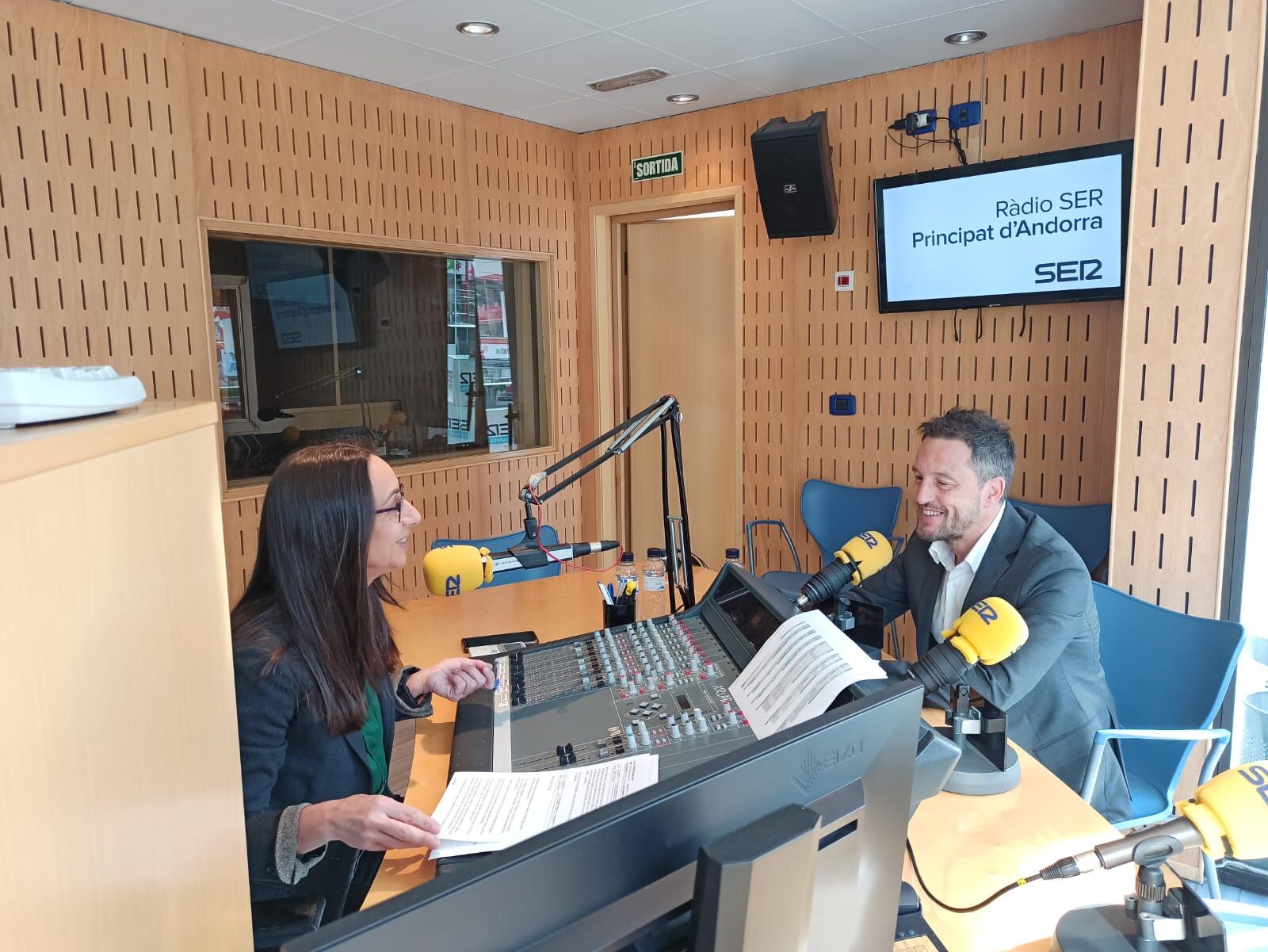 El candidat a cap de Govern per la coalició PS SDP+, Pere López, a la SER.