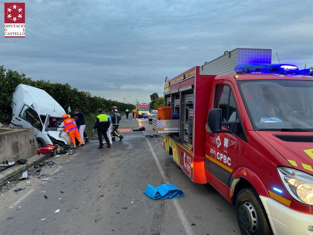 Accidente de tráfico en Almassora