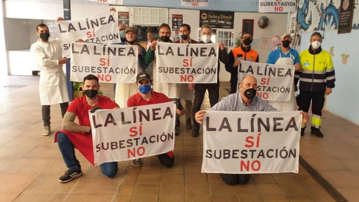La Línea dice NO a la subestación de Red Eléctrica
