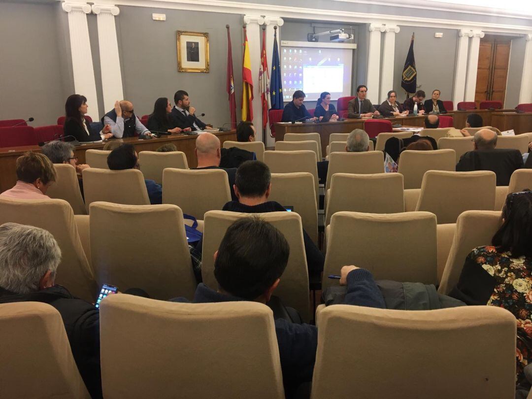 Reunión celebrada el miércoles para trabajar en el desarrollo logístico de la comarca