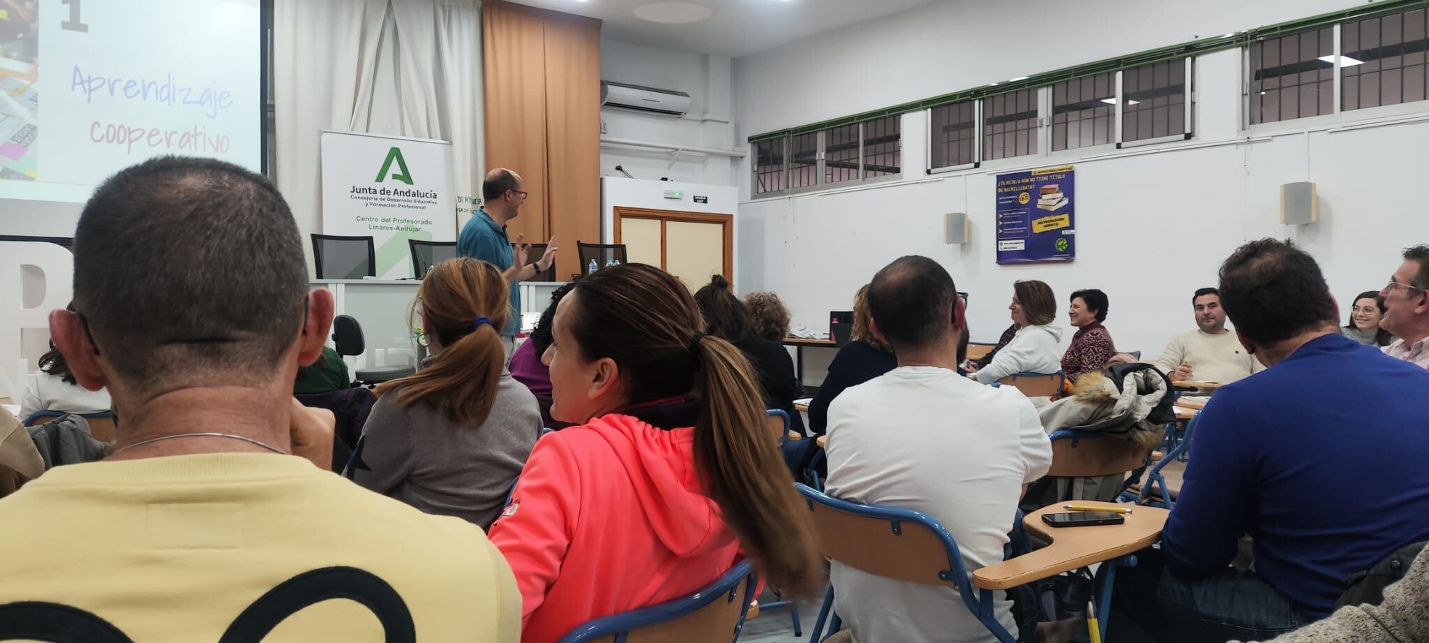 Actividad formativa en el CEP Linares Andújar.