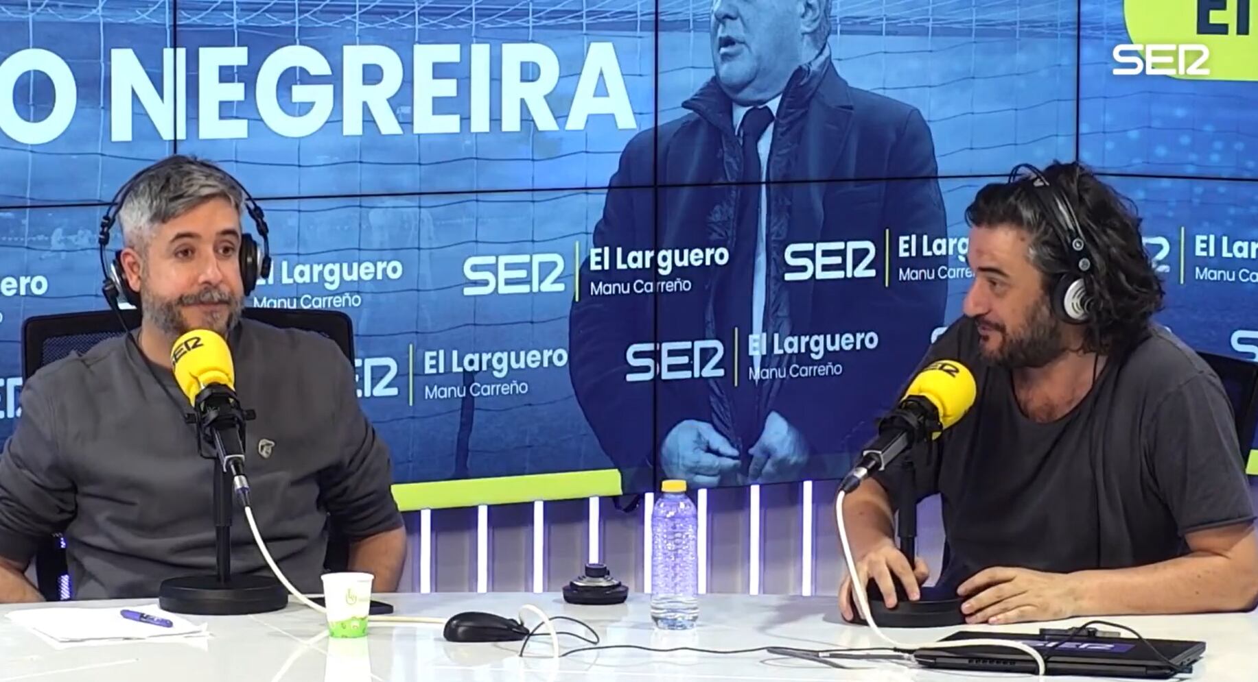 Dani Garrido y Manuel Jabois en El Larguero.