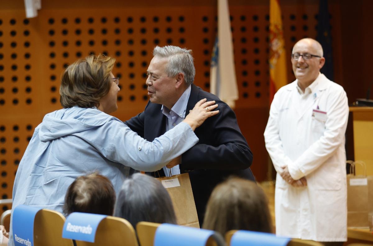 Gómez Caamaño, en un acto el pasado martes en el Arquitecto Marcide (foto: Xunta de Galicia)