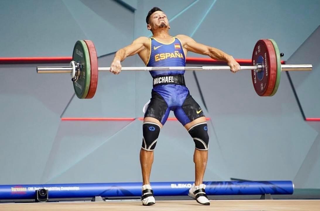 Michael Otero en el Campeonato de Europa