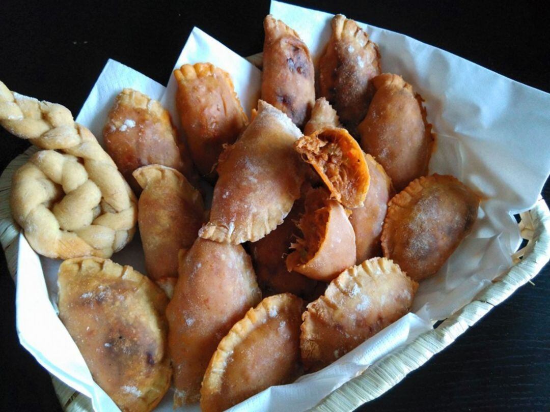 Empanadillas de atún al horno