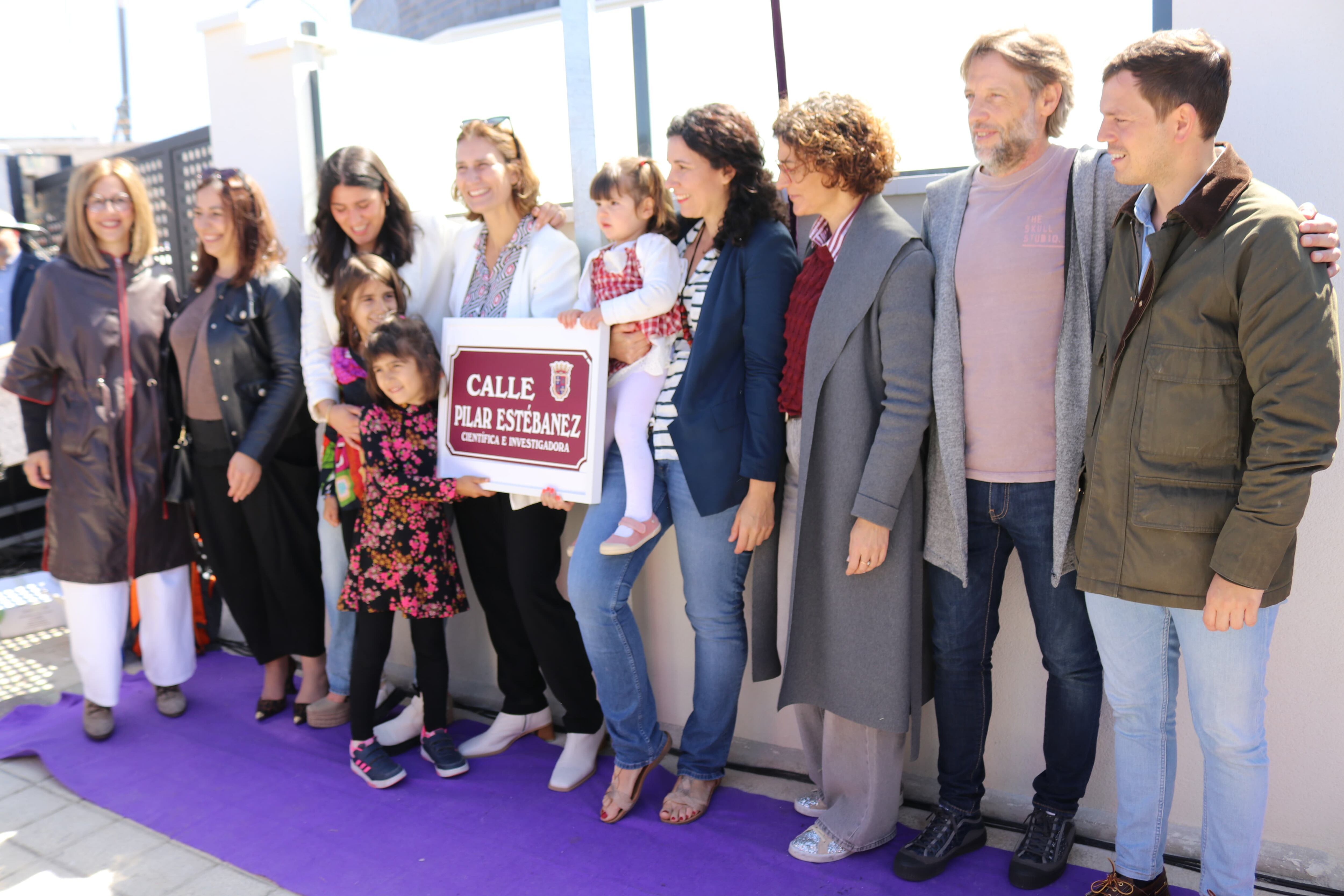 Pilar Estévanes ya tiene calle en Palencia