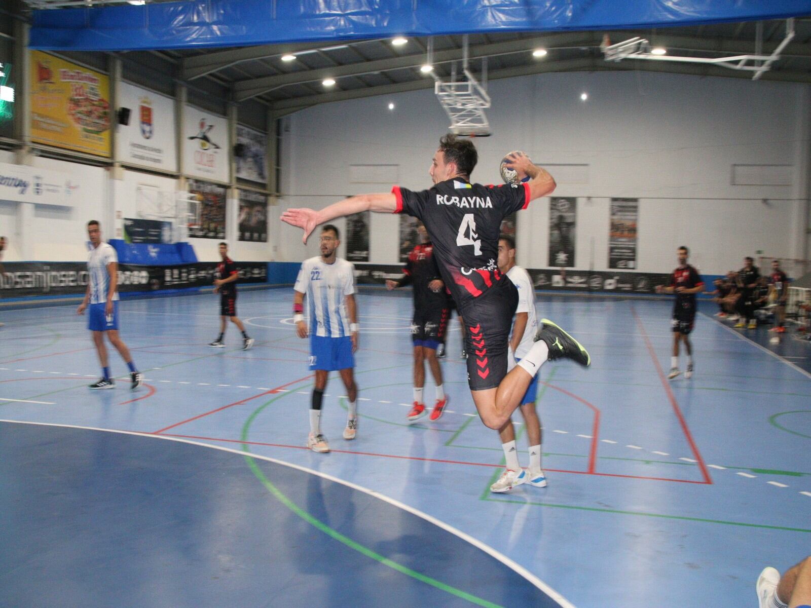 Lanzamiento de los lanzaroteños.