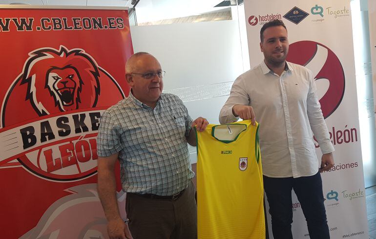 Gutiérrez y Barrioluengo presentaron el nuevo proyecto del Basket León