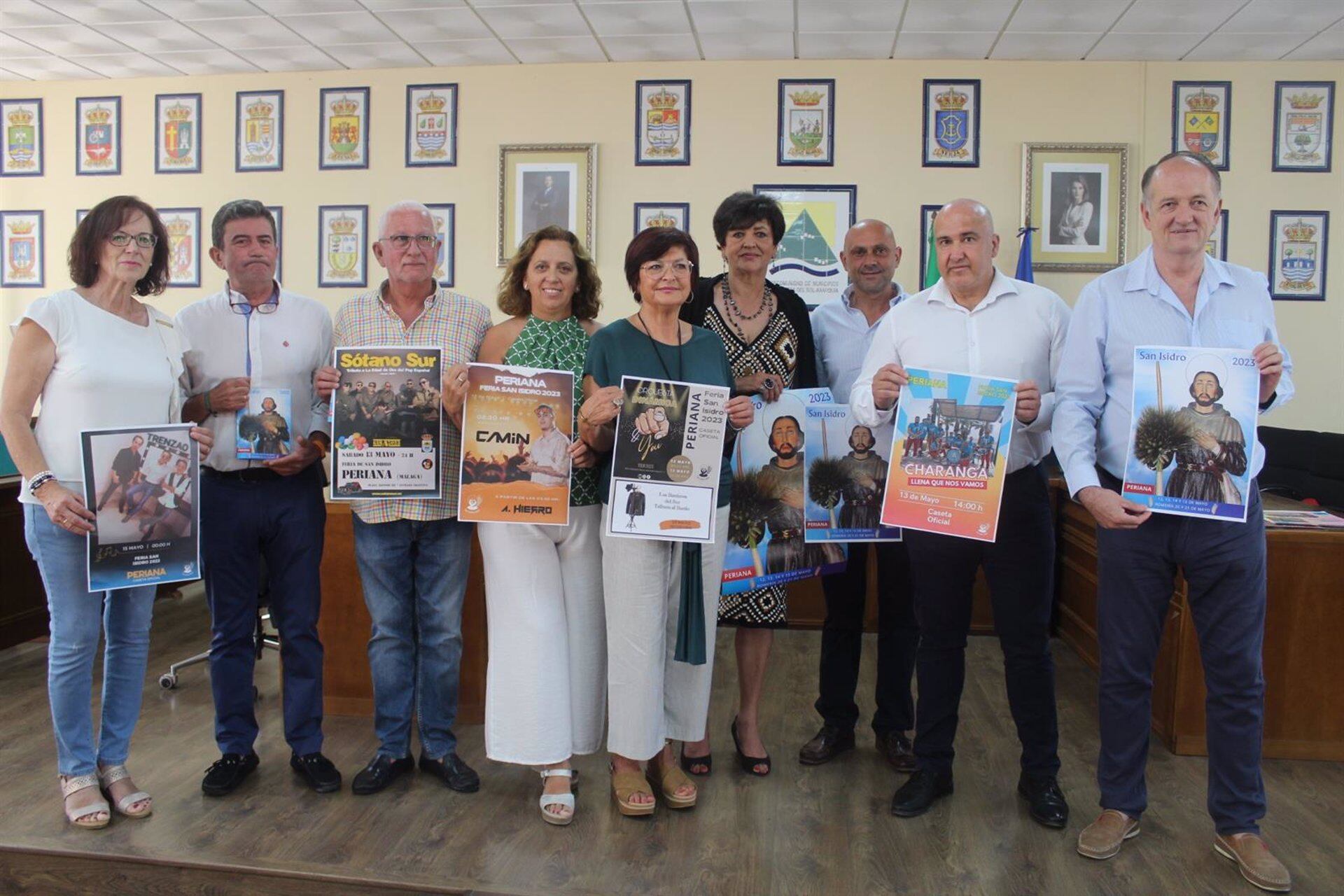 Periana ofrendará más de 40.000 kilos de trigo durante la procesión de San Isidro, patrón de la localidad