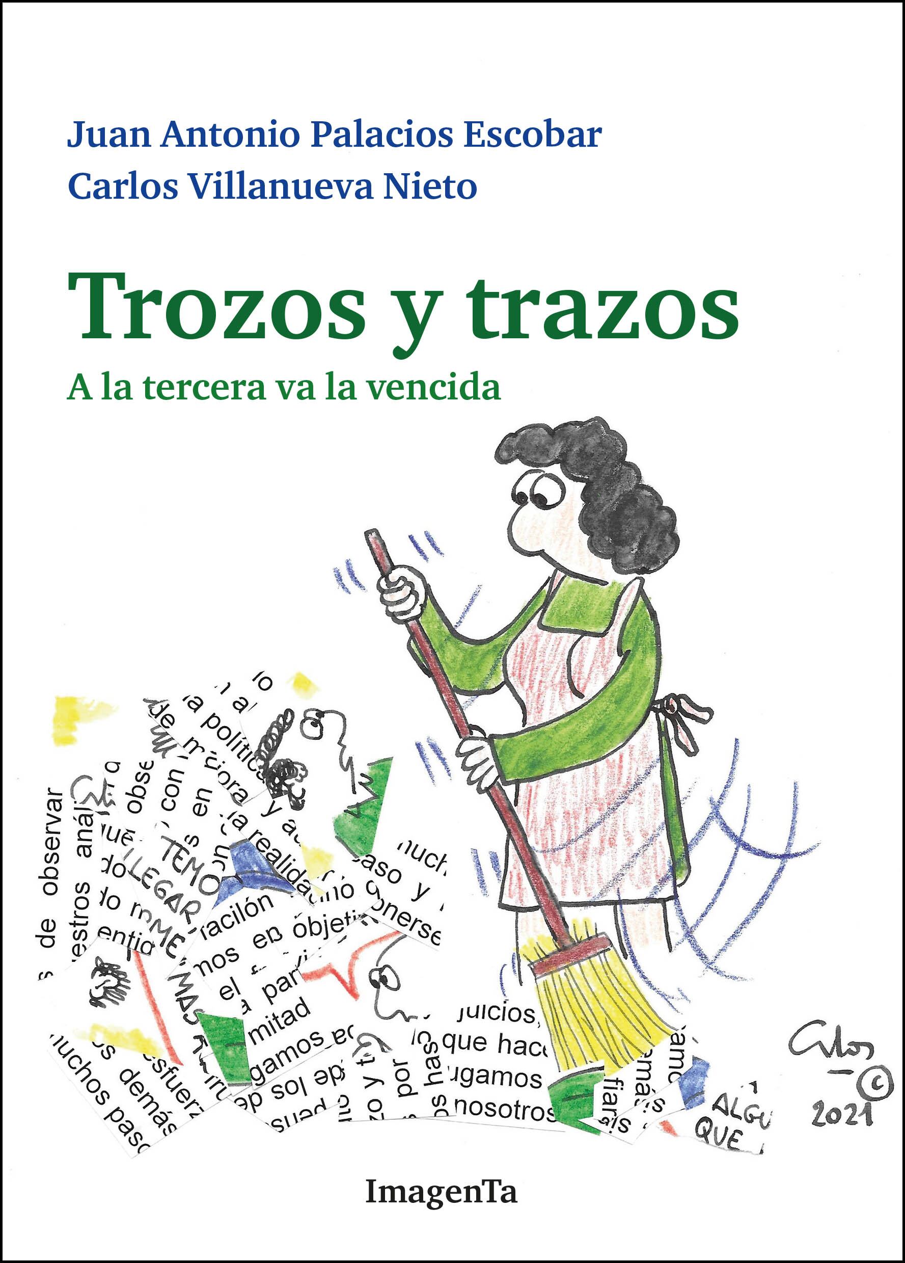 Portada del libro &quot;Trozos y Trazos&quot;