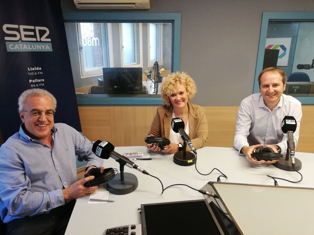 Tertúlia amb els alcaldes de Les Borges, Belianes i La Granja d'Escarp.