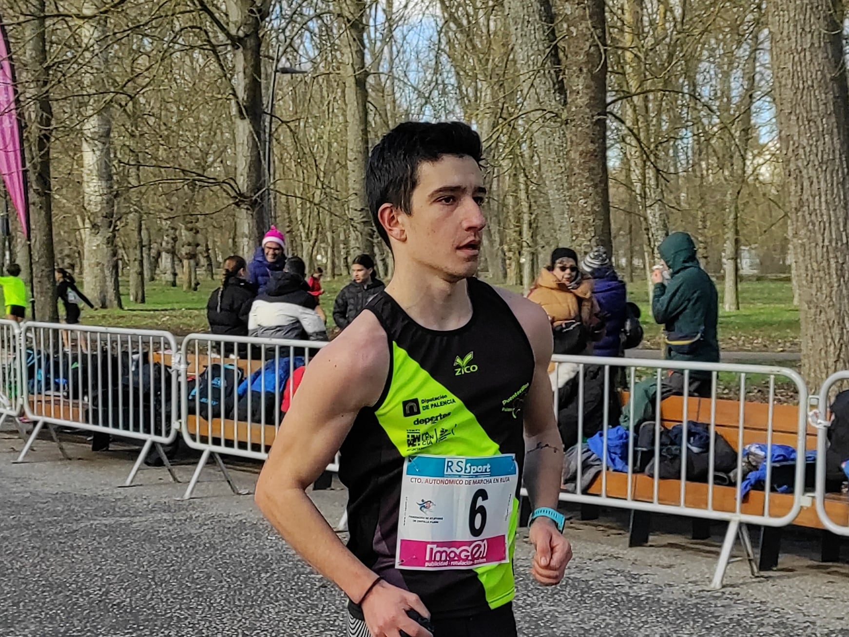 Rodrigo Santa Elena, subcampeón regional de 20 km marcha