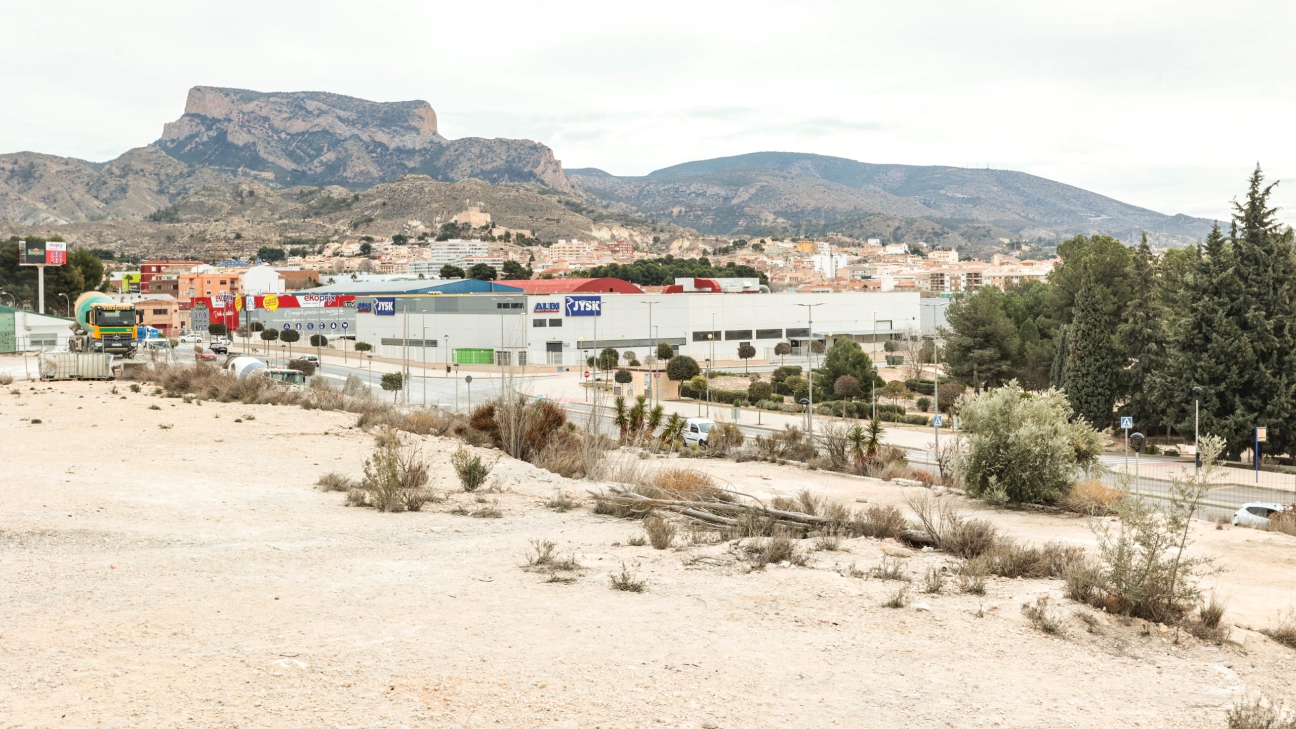 Zona comprendida entre el Guirney y el barrio de San Rafael de Petrer