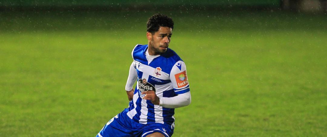 Raí en el partido frente al Racing de Ferrol