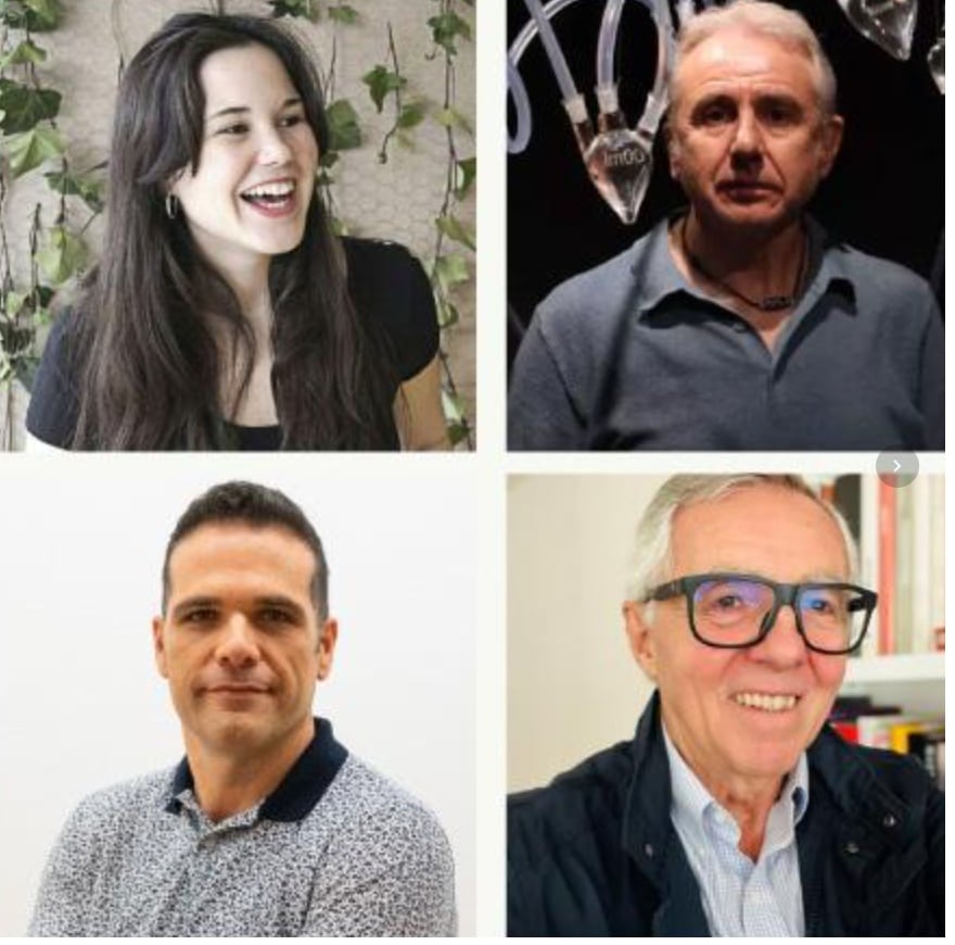 Regina Pérez Castillo; Isidro López-Aparicio; Juan Francisco Rueda, y  José Lebrero Stals