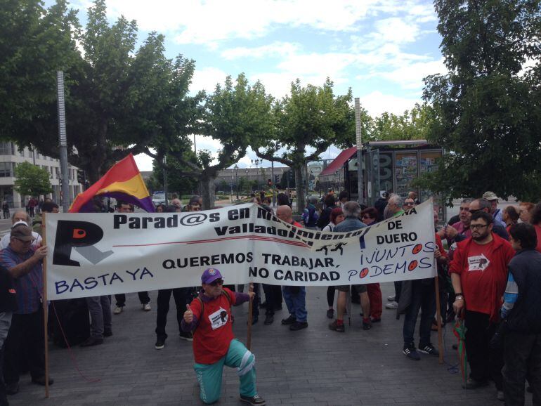 Marcha por la dignidad en Valladolid