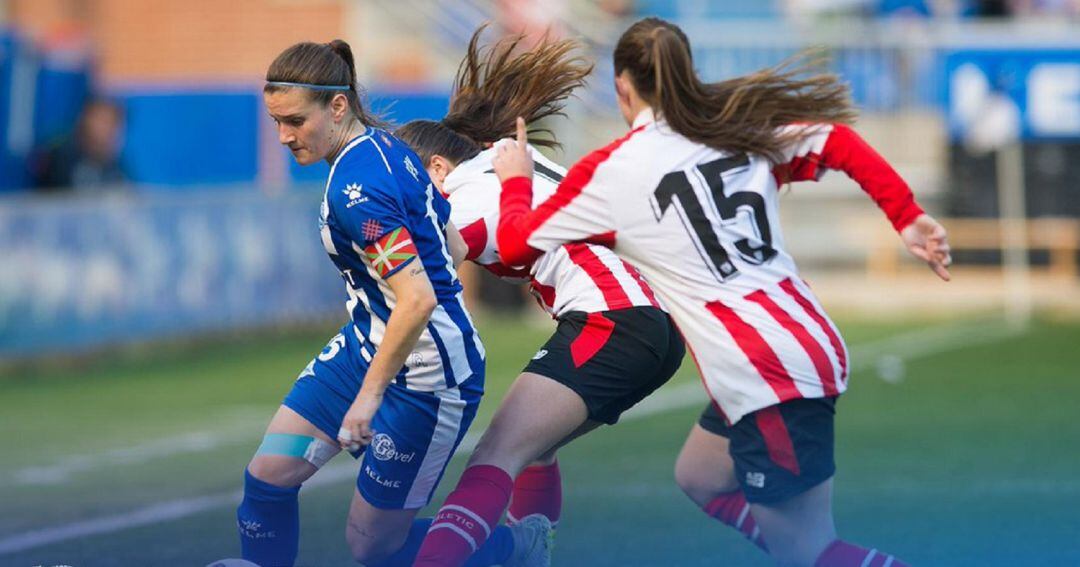 Derbi vasco de fútbol femenino en Segunda.